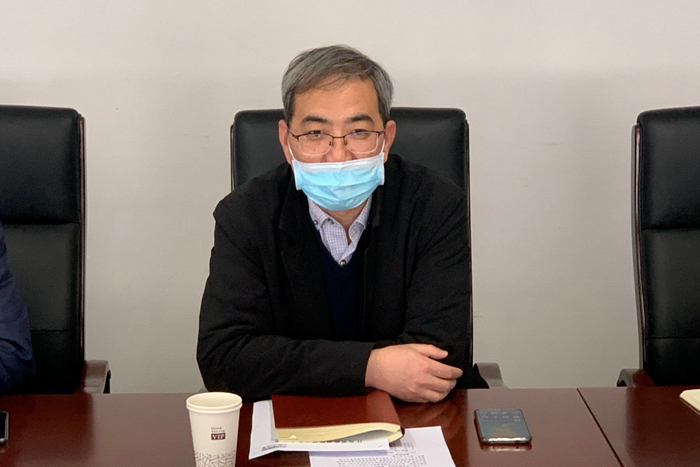 赵庆红副厅长介绍农村危房改造工作情况贺鑫 供稿